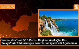 Yunanistan’daki Türk Azınlığın Sorunlarına İlişkin Çarpıcı Açıklama