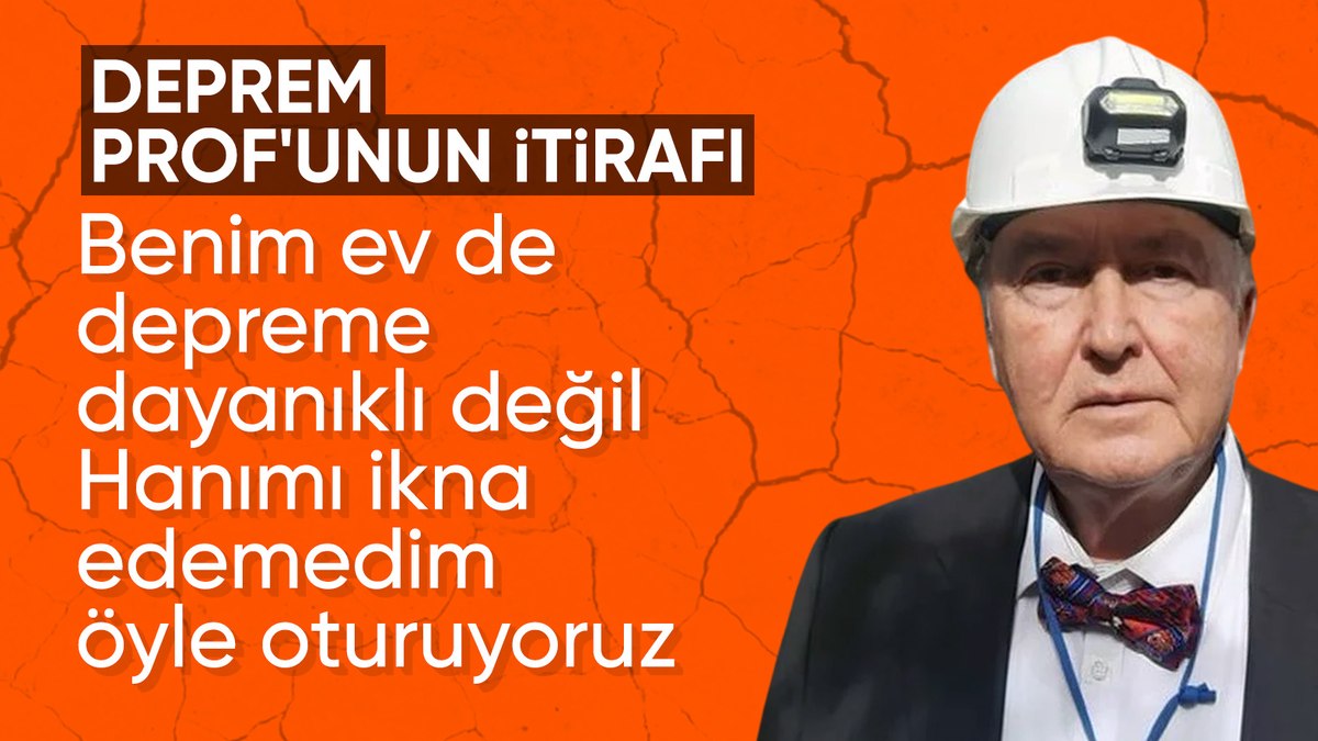 Ahmet Ercan’dan şaşırtan itiraf: Deprem profesörüyüm ama dayanıksız evlerde oturuyorum